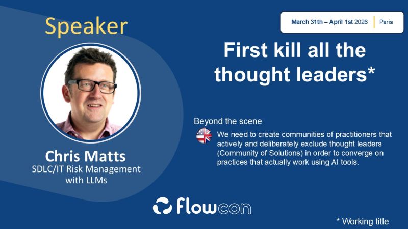 Session info for Chris Matts